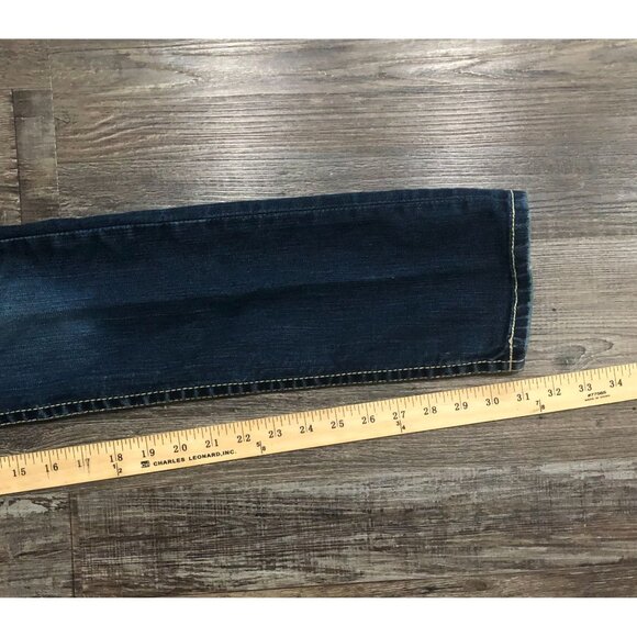 BKE Mya Skinny Jean Womens Size 26,5x31 Stretch Blue Jeans - Picture 7 of 7